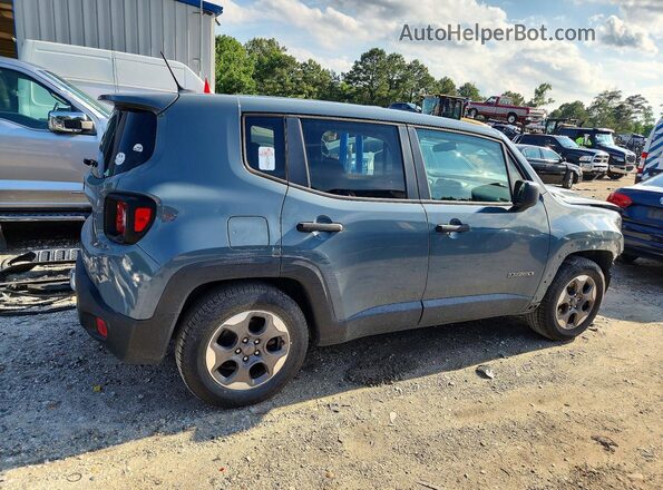 ZACCJAAB8HPF06956 2017 JEEP RENEGADE Gray უკანა მარჯვენა
