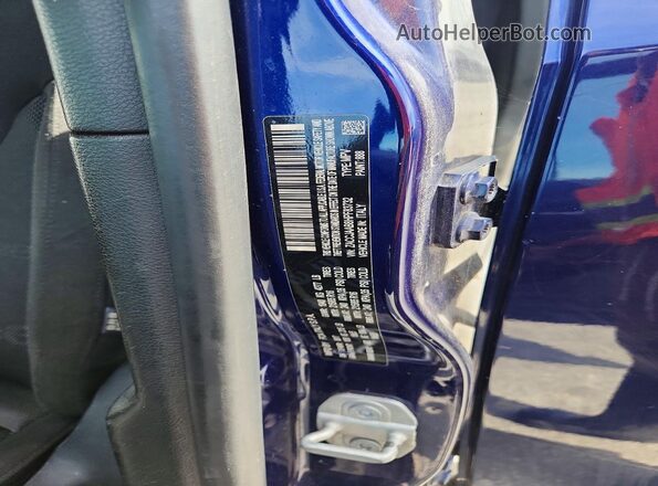 ZACCJAAB8HPF83732 2017 JEEP RENEGADE Синий Вид подкапотного пространства