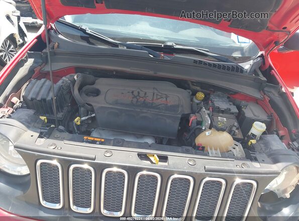 ZACCJAAB9HPF83240 2017 JEEP RENEGADE Red Հետևի տեսք