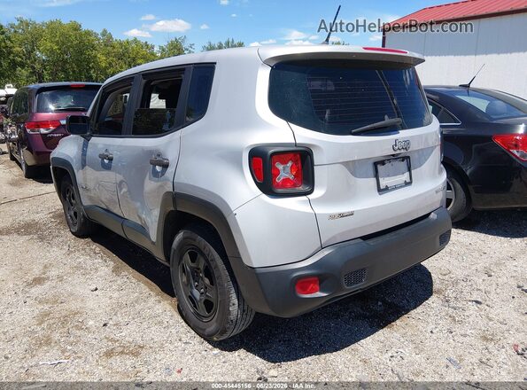 ZACCJAABXHPF75180 2017 JEEP RENEGADE Silver უკანა მარცხენა