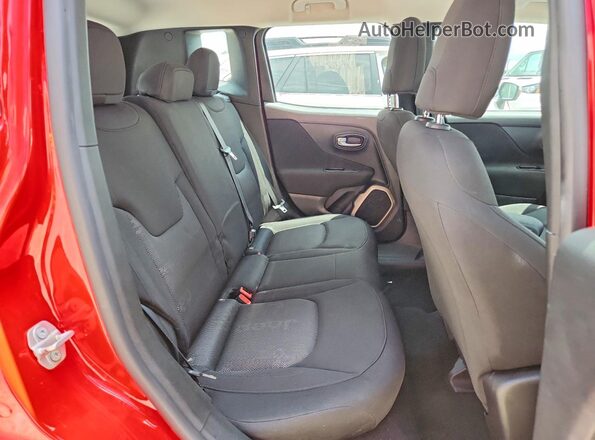 ZACCJAAH3HPF05895 2017 JEEP RENEGADE Red Вид задніх сидінь