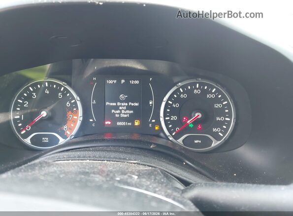 ZACCJAAT0GPC59410 2016 JEEP RENEGADE Gray Widok tylnych siedzeń