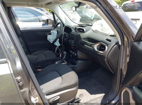 ZACCJAAT0GPC59410 2016 JEEP RENEGADE Gray Widok wnętrza z przodu