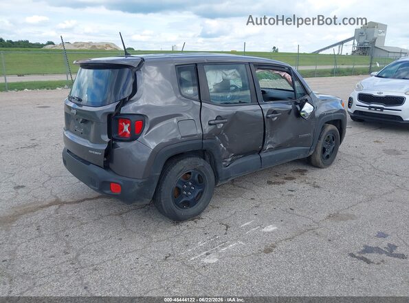 ZACCJAAT0GPE06776 2016 JEEP RENEGADE Gray Rear right