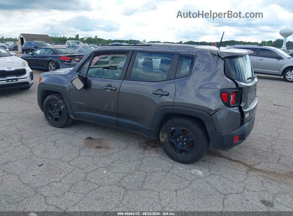 ZACCJAAT0GPE06776 2016 JEEP RENEGADE Gray Rear left