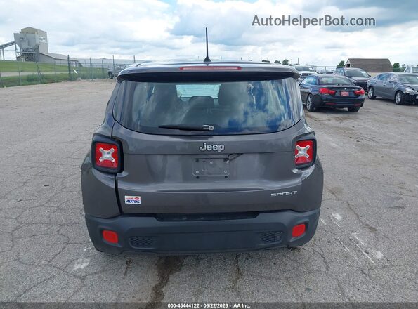 ZACCJAAT0GPE06776 2016 JEEP RENEGADE Gray 