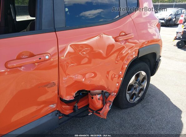 ZACCJAAT2GPD42708 2016 JEEP RENEGADE Orange Դիմացի տեսք