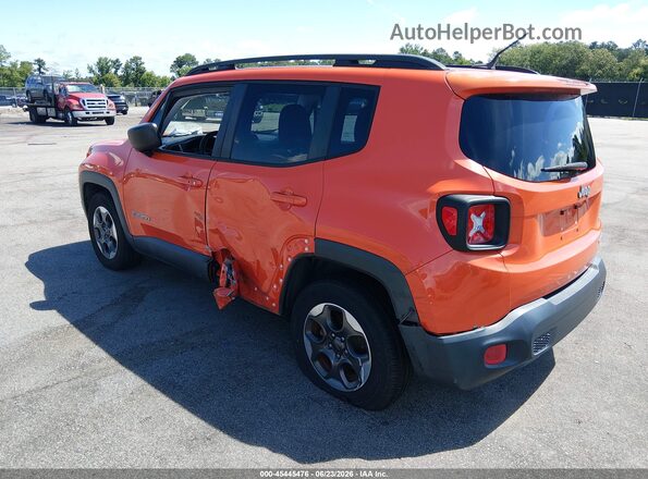 ZACCJAAT2GPD42708 2016 JEEP RENEGADE Orange Հետևի ձախ
