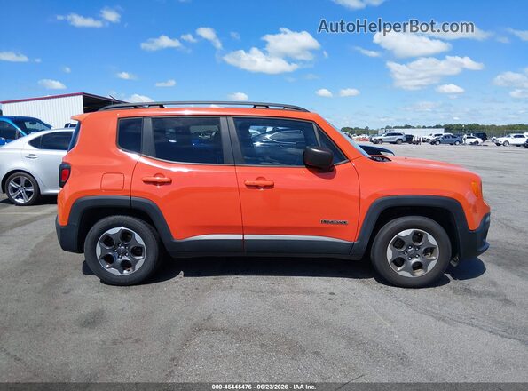 ZACCJAAT2GPD42708 2016 JEEP RENEGADE Orange Սալոնի հետևի տեսք