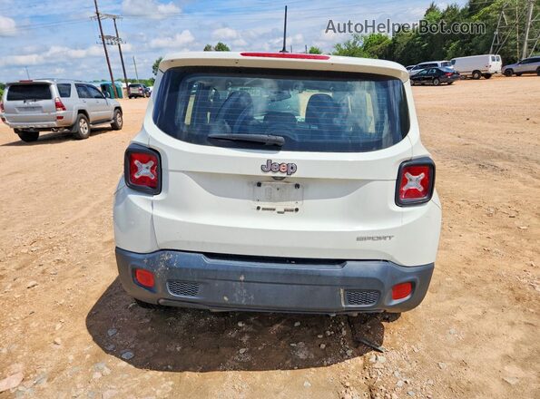 ZACCJAAT3GPD42491 2016 JEEP RENEGADE White Rear view