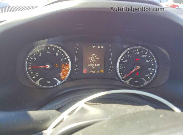 ZACCJAAT6GPD57888 2016 JEEP RENEGADE Red Instrument cluster view