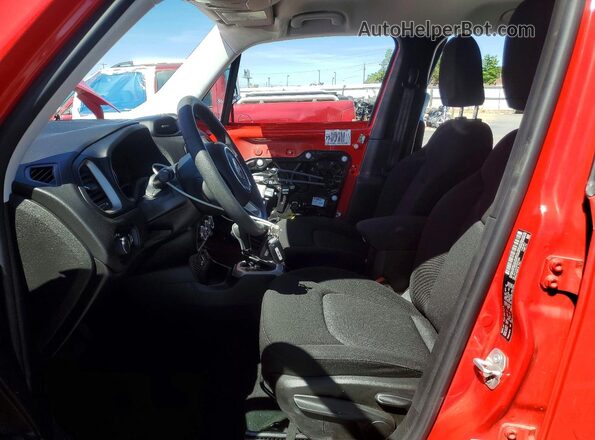ZACCJAAT6GPD57888 2016 JEEP RENEGADE Red Front interior view