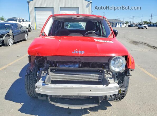 ZACCJAAT6GPD57888 2016 JEEP RENEGADE Red Front view