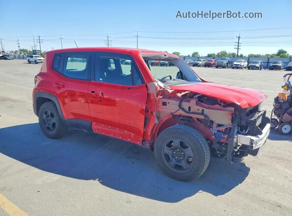 ZACCJAAT6GPD57888 2016 JEEP RENEGADE Red Front right