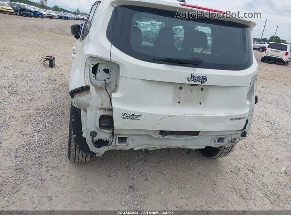 ZACCJAAT9GPD36680 2016 JEEP RENEGADE White Vista frontal