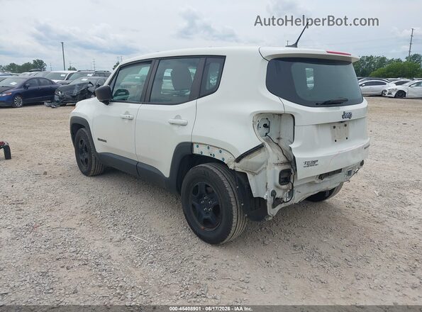 ZACCJAAT9GPD36680 2016 JEEP RENEGADE White Trasero izquierdo