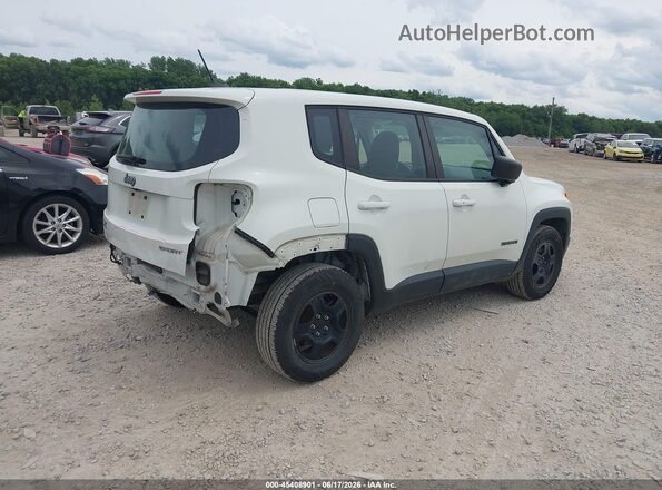 ZACCJAAT9GPD36680 2016 JEEP RENEGADE White Trasero derecho