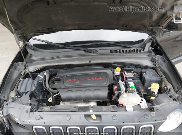 ZACCJABB0JPH48547 2018 JEEP RENEGADE Black უკანა ხედი