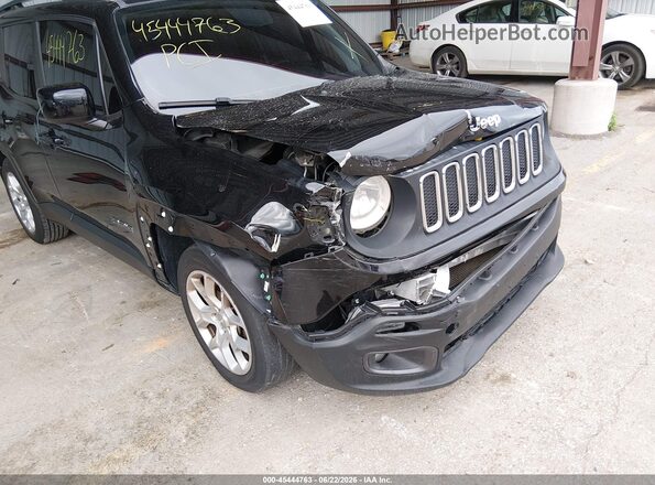 ZACCJABB0JPH48547 2018 JEEP RENEGADE Black წინა ხედი