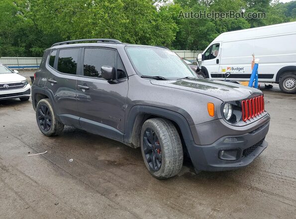 ZACCJABB1HPF21474 2017 JEEP RENEGADE Серый Передняя правая четверть