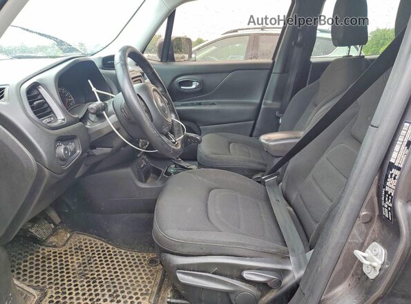 ZACCJABB1HPF21474 2017 JEEP RENEGADE Серый Вид салона спереди