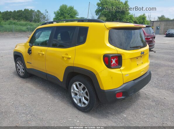 ZACCJABB1JPH62005 2018 JEEP RENEGADE Yellow Rear left