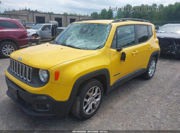 ZACCJABB1JPH62005 2018 JEEP RENEGADE Yellow Front left
