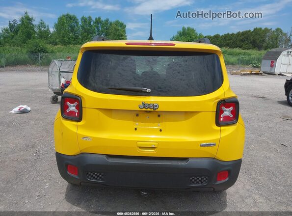 ZACCJABB1JPH62005 2018 JEEP RENEGADE Yellow 