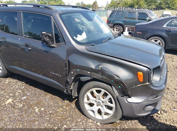 ZACCJABB1JPJ64302 2018 JEEP RENEGADE Gray Widok z przodu