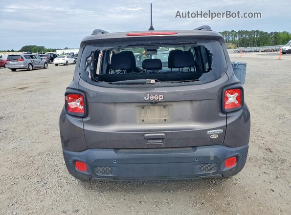 ZACCJABB2JPG74855 2018 JEEP RENEGADE Charcoal უკანა ხედი