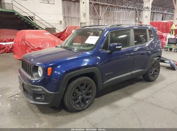 ZACCJABB2JPH30597 2018 JEEP RENEGADE Blue Vista tres cuartos delantera izquierda