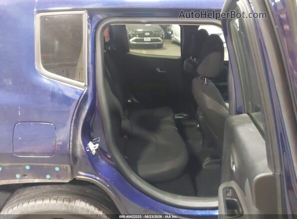 ZACCJABB2JPH30597 2018 JEEP RENEGADE Blue Vista de la etiqueta del VIN