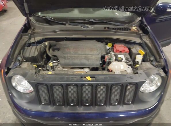 ZACCJABB2JPH30597 2018 JEEP RENEGADE Blue Vista trasera