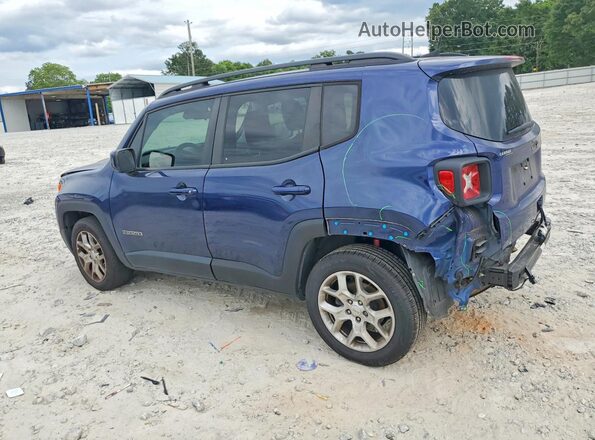 ZACCJABB2JPJ35827 2018 JEEP RENEGADE Blue Задня ліва чверть