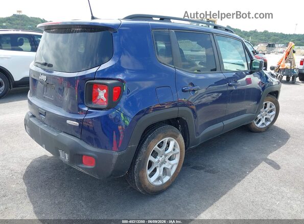 ZACCJABB2JPJ66320 2018 JEEP RENEGADE Blue Tył prawy