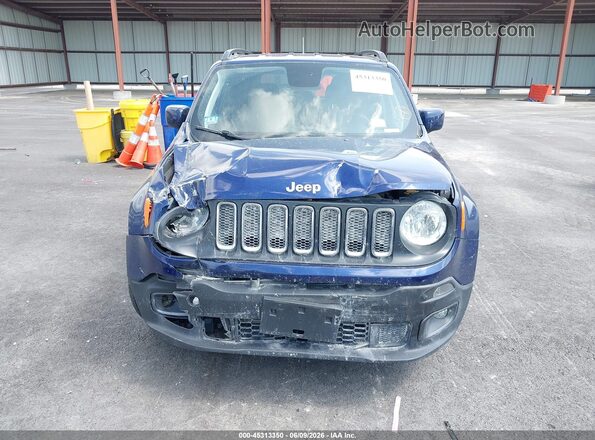 ZACCJABB2JPJ66320 2018 JEEP RENEGADE Blue Widok zestawu wskaźników