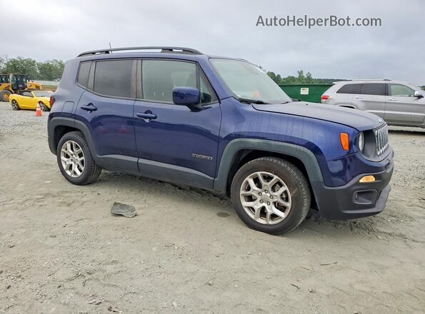 ZACCJABB2JPJ66849 2018 JEEP RENEGADE Blue Առջևի աջ