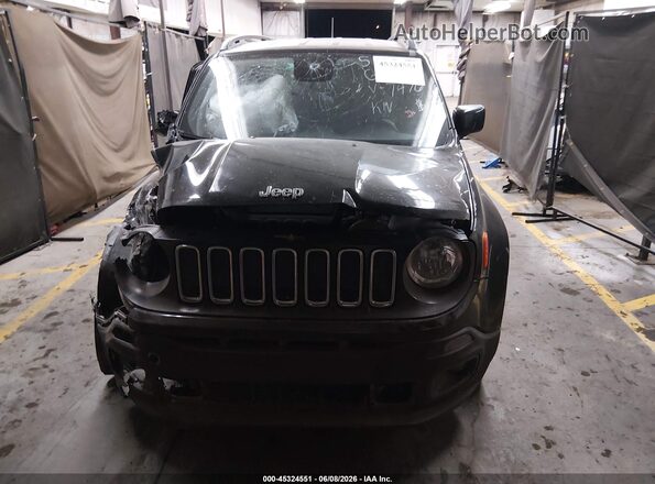 ZACCJABB3JPJ27476 2018 JEEP RENEGADE Black Vista del cuadro de instrumentos