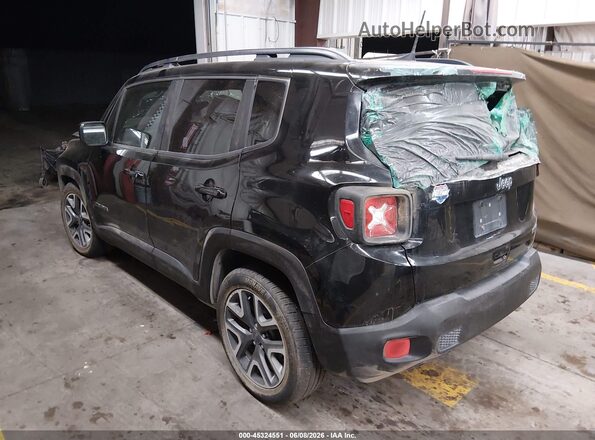ZACCJABB3JPJ27476 2018 JEEP RENEGADE Black Trasero izquierdo