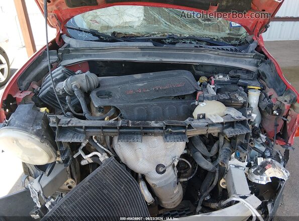 ZACCJABB4HPE60122 2017 JEEP RENEGADE Red Вид ззаду