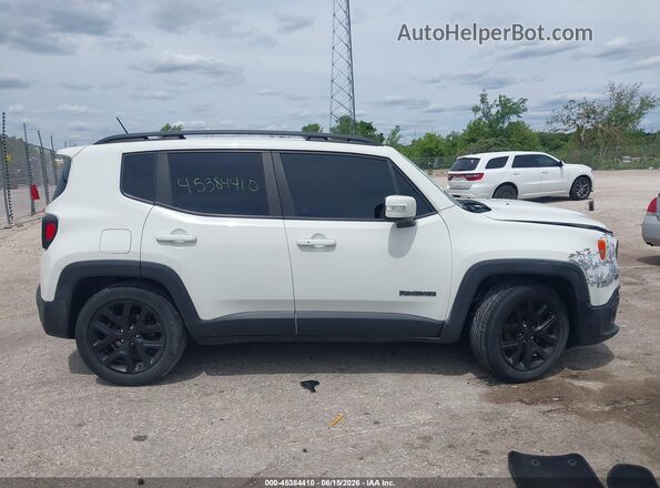 ZACCJABB4HPF11974 2017 JEEP RENEGADE Белый Вид задней части салона
