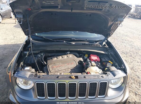 ZACCJABB4JPH46087 2018 JEEP RENEGADE Серый Вид сзади