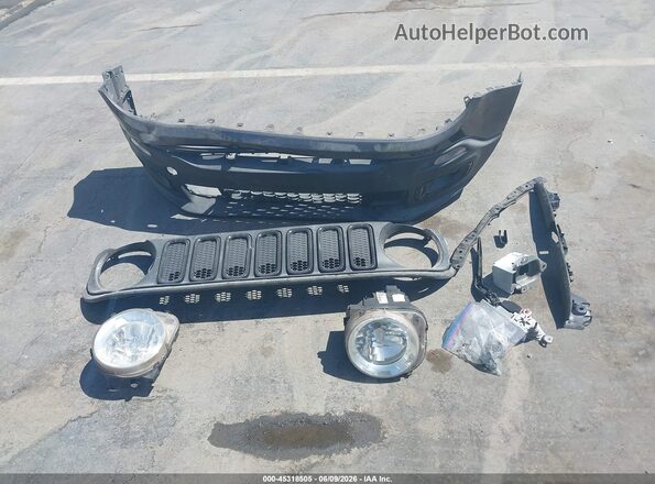 ZACCJABB4JPH70356 2018 JEEP RENEGADE Black ხელსაწყოთა პანელის ხედი