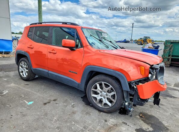 ZACCJABB5HPF38259 2017 JEEP RENEGADE Orange წინა მარჯვენა