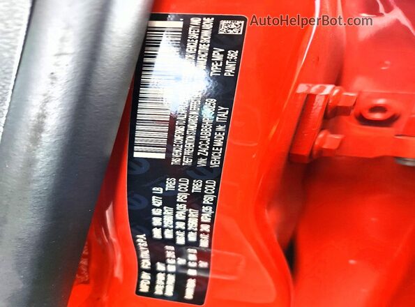 ZACCJABB5HPF38259 2017 JEEP RENEGADE Orange სალონის 360-გრადუსიანი ხედი