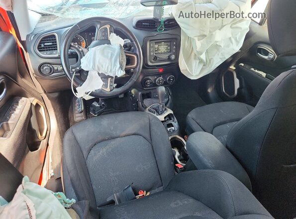 ZACCJABB5HPF38259 2017 JEEP RENEGADE Orange წინა პანელის ხედი