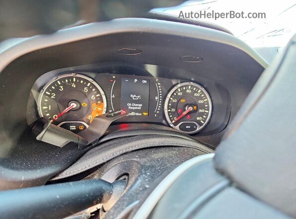 ZACCJABB5HPF38259 2017 JEEP RENEGADE Orange ხელსაწყოთა პანელის ხედი