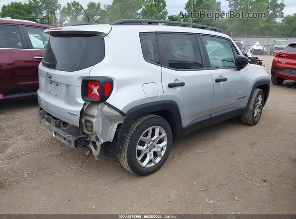 ZACCJABB5HPF51447 2017 JEEP RENEGADE Silver Հետևի աջ