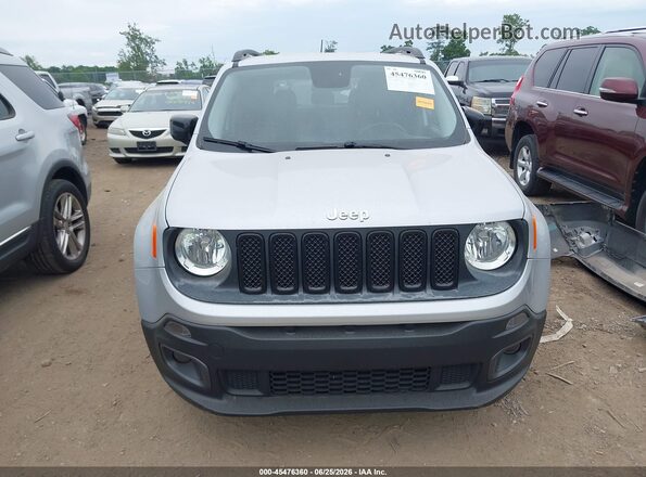 ZACCJABB5HPF51447 2017 JEEP RENEGADE Silver Սալոնի հետևի տեսք