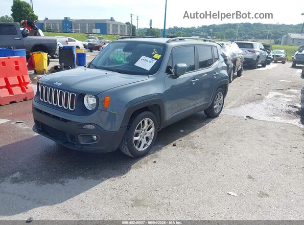 ZACCJABB5JPJ23767 2018 JEEP RENEGADE Gray წინა მარცხენა ხედი სამი მეოთხედიდან